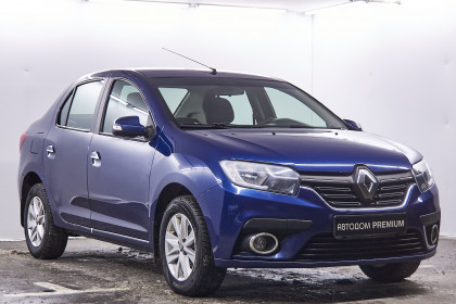Продажа Renault Logan II Рестайлинг 1.6 MT (82 л.с.) 2018 Синий в Автодом