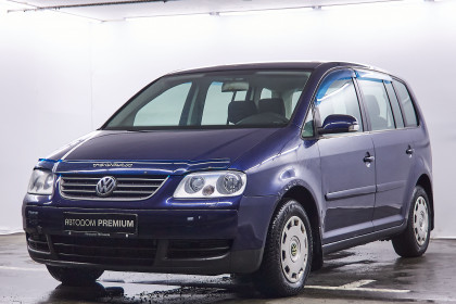 Продажа Volkswagen Touran I 1.9 MT (105 л.с.) 2005 Синий в Автодом