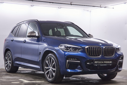 Продажа BMW X3 III (G01) M40d 3.0 AT (326 л.с.) 2019 Синий в Автодом