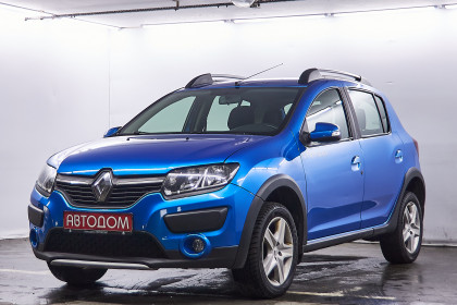 Продажа Renault Sandero II Stepway 1.6 AT (102 л.с.) 2016 Синий в Автодом