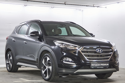 Продажа Hyundai Tucson III 1.7 AMT (141 л.с.) 2018 Черный в Автодом