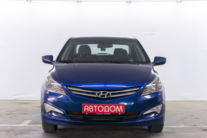 Продажа Hyundai Solaris I Рестайлинг 1.6 AT (123 л.с.) 2014 Синий в Автодом