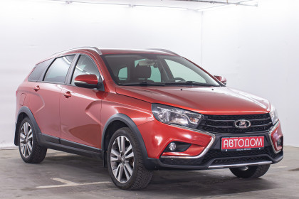 Продажа LADA Vesta I SW Cross 1.8 AMT (122 л.с.) 2019 Красный в Автодом