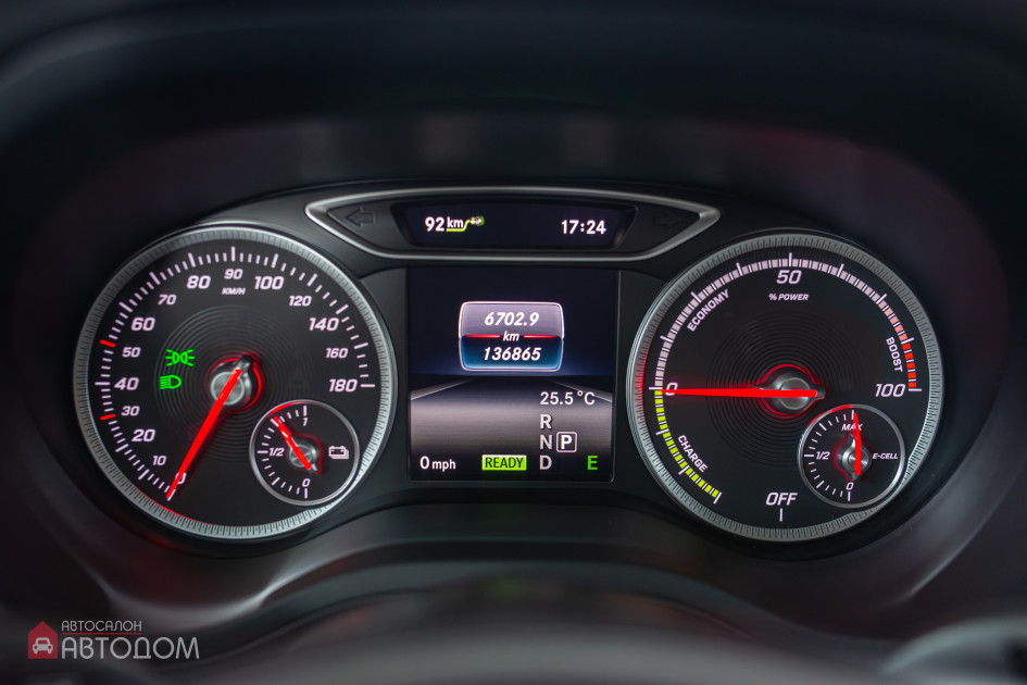 Продажа Mercedes-Benz B-Класс II (W246) Рестайлинг 250 e 0.0 AT (179 л.с.) 2016 Серый в Автодом