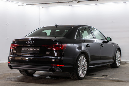 Продажа Audi A4 V (B9) 2.0 AMT (190 л.с.) 2018 Черный в Автодом
