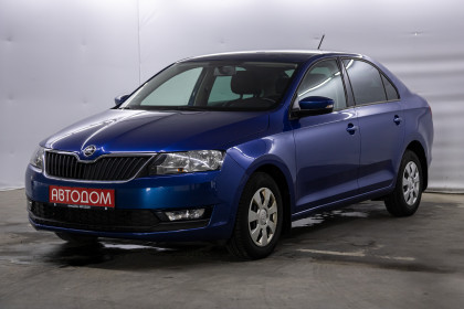 Продажа Skoda Rapid I Рестайлинг 1.6 MT (90 л.с.) 2019 Синий в Автодом