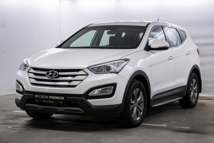 Продажа Hyundai Santa Fe III 2.2 AT (197 л.с.) 2015 Белый в Автодом