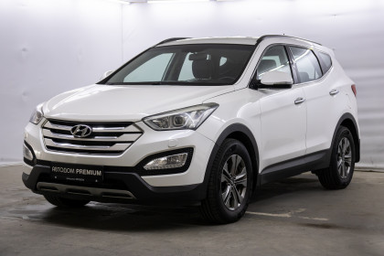 Продажа Hyundai Santa Fe III 2.2 AT (197 л.с.) 2014 Белый в Автодом