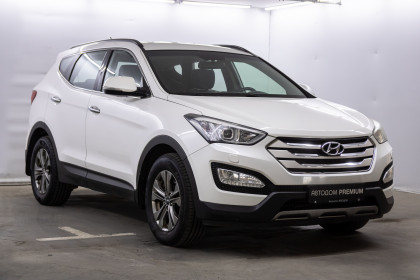 Продажа Hyundai Santa Fe III 2.2 AT (197 л.с.) 2014 Белый в Автодом