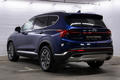 Продажа Hyundai Santa Fe IV Рестайлинг 2.5 AMT (281 л.с.) 2021 Синий в Автодом