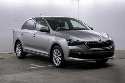 Продажа Skoda Rapid II 1.4 AMT (125 л.с.) 2020 Серебристый в Автодом