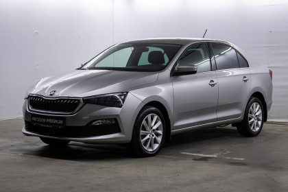 Продажа Skoda Rapid II 1.4 AMT (125 л.с.) 2020 Серебристый в Автодом