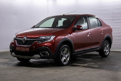 Продажа Renault Logan II Рестайлинг Stepway 1.6 MT (82 л.с.) 2019 Бордовый в Автодом