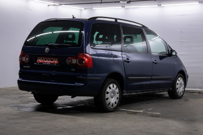 Продажа Volkswagen Sharan I Рестайлинг 2 2.0 MT (140 л.с.) 2006 Синий в Автодом