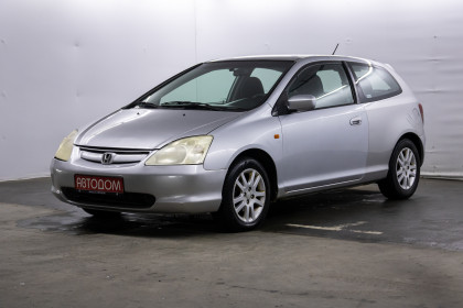 Продажа Honda Civic VII 1.6 MT (110 л.с.) 2002 Серебристый в Автодом