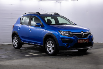 Продажа Renault Sandero II Stepway 1.6 MT (82 л.с.) 2016 Синий в Автодом