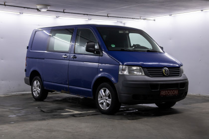 Продажа Volkswagen Transporter T5 2.5 MT (130 л.с.) 2004 Синий в Автодом