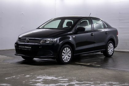 Продажа Volkswagen Polo V 1.6 AT (105 л.с.) 2014 Черный в Автодом