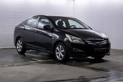 Продажа Hyundai Solaris I Рестайлинг 1.4 MT (107 л.с.) 2015 Черный в Автодом