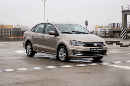 Продажа Volkswagen Polo V Рестайлинг 1.4 AMT (125 л.с.) 2017 Коричневый в Автодом