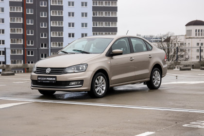 Продажа Volkswagen Polo V Рестайлинг 1.4 AMT (125 л.с.) 2017 Коричневый в Автодом