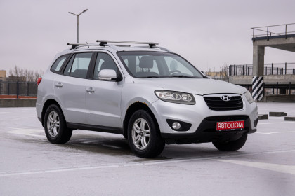 Продажа Hyundai Santa Fe II Рестайлинг 2.4 MT (174 л.с.) 2010 Серебристый в Автодом