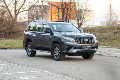 Продажа Toyota Land Cruiser Prado 150 Series Рестайлинг 3 2.8 AT (204 л.с.) 2021 Серый в Автодом