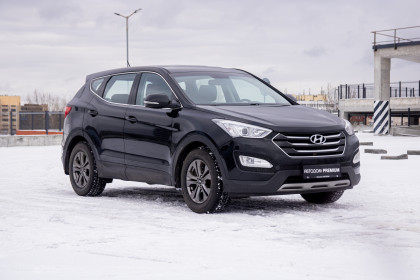 Продажа Hyundai Santa Fe III 2.2 AT (197 л.с.) 2014 Черный в Автодом