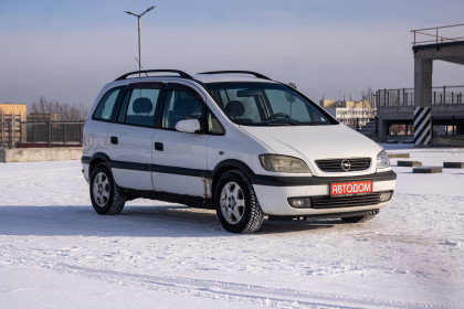 Продажа Opel Zafira A 1.8 AT (125 л.с.) 2002 Белый в Автодом