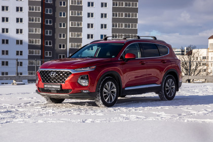 Продажа Hyundai Santa Fe IV 2.4 AT (188 л.с.) 2020 Красный в Автодом