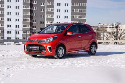 Продажа Kia Picanto III GT Line 1.2 AT (84 л.с.) 2019 Красный в Автодом