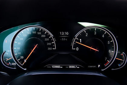 Продажа BMW 7 серии VI (G11/G12) 750i xDrive 4.4 AT (450 л.с.) 2015 Черный в Автодом
