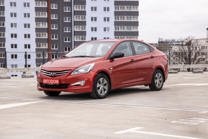 Продажа Hyundai Accent IV 1.6 AT (123 л.с.) 2015 Красный в Автодом