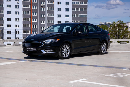 Продажа Ford Fusion (North America) II Рестайлинг 1.5 AT (184 л.с.) 2016 Черный в Автодом