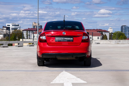 Продажа Skoda Rapid I Рестайлинг 1.4 AMT (125 л.с.) 2019 Красный в Автодом