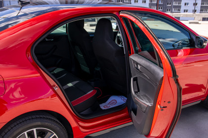 Продажа Skoda Rapid I Рестайлинг 1.4 AMT (125 л.с.) 2019 Красный в Автодом