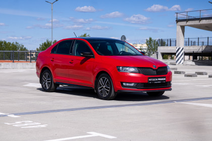Продажа Skoda Rapid I Рестайлинг 1.4 AMT (125 л.с.) 2019 Красный в Автодом