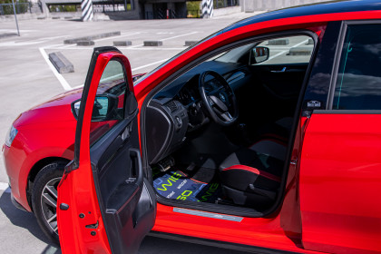Продажа Skoda Rapid I Рестайлинг 1.4 AMT (125 л.с.) 2019 Красный в Автодом