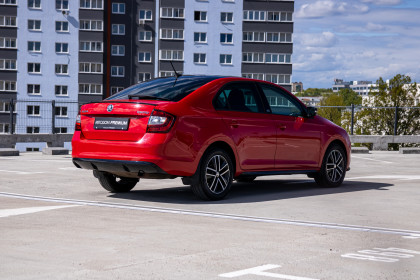 Продажа Skoda Rapid I Рестайлинг 1.4 AMT (125 л.с.) 2019 Красный в Автодом