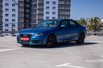 Продажа Audi A4 IV (B8) 2.0 CVT (211 л.с.) 2009 Синий в Автодом
