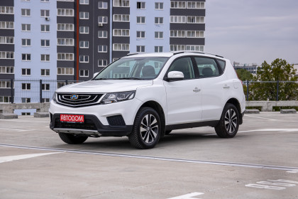 Продажа Geely Emgrand X7 I Рестайлинг 2 1.8 MT (131 л.с.) 2019 Белый в Автодом