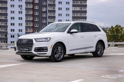 Продажа Audi Q7 II (4M) 3.0 AT (333 л.с.) 2018 Белый в Автодом