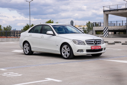 Продажа Mercedes-Benz C-Класс III (W204) 180 Kompressor 1.8 AT (156 л.с.) 2008 Белый в Автодом