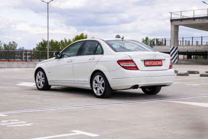 Продажа Mercedes-Benz C-Класс III (W204) 180 Kompressor 1.8 AT (156 л.с.) 2008 Белый в Автодом