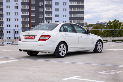 Продажа Mercedes-Benz C-Класс III (W204) 180 Kompressor 1.8 AT (156 л.с.) 2008 Белый в Автодом