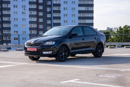 Продажа Skoda Rapid I 1.4 AMT (125 л.с.) 2016 Черный в Автодом
