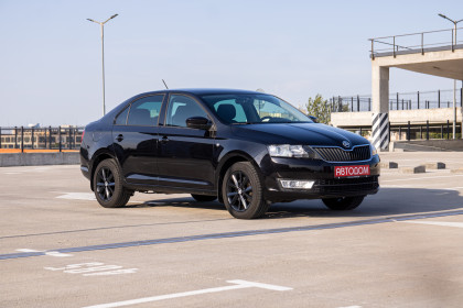 Продажа Skoda Rapid I 1.4 AMT (125 л.с.) 2016 Черный в Автодом