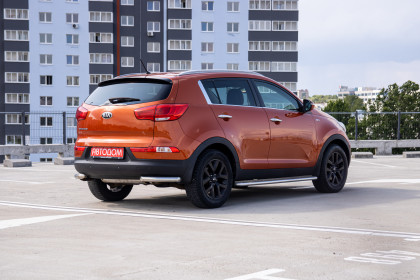 Продажа Kia Sportage III Рестайлинг 2.0 AT (150 л.с.) 2014 Оранжевый в Автодом