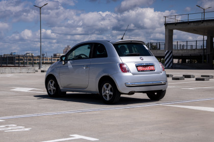 Продажа Fiat 500 II 1.2 MT (69 л.с.) 2009 Серебристый в Автодом