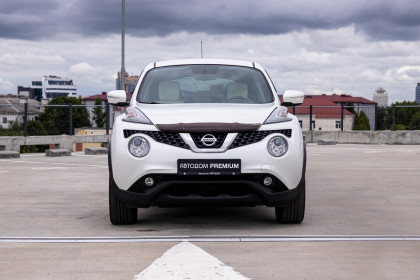 Продажа Nissan Juke I Рестайлинг 1.6 CVT (117 л.с.) 2017 Белый в Автодом